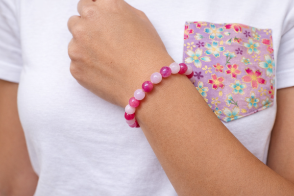 Bracelet perles assemblé en France