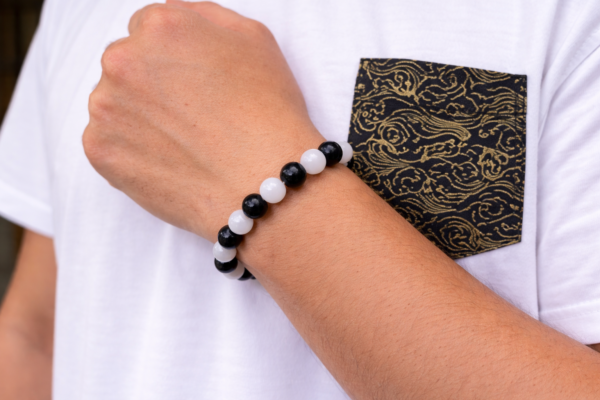 Bracelet perles assemblé en France