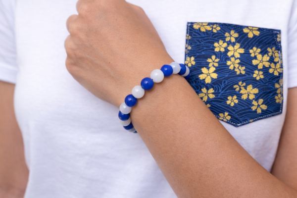 Bracelet perles assemblé en France