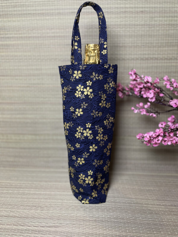 Sac à bouteille style japonais Cousu en France
