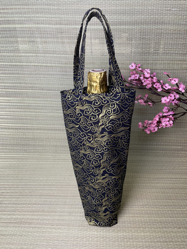 Sac à bouteille style japonais Cousu en France