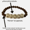 Bracelet prénom japonais personnalisable 🎌