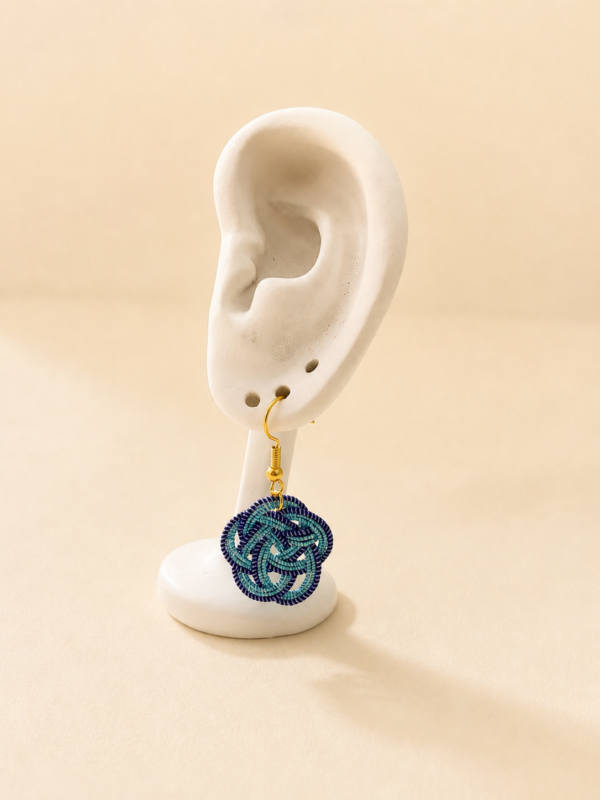 Boucles d'oreilles Mizuhiki Ume Musubi