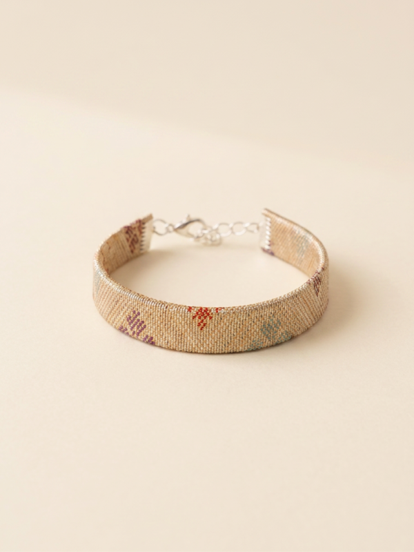 Bracelet en Obi-jime ajustable