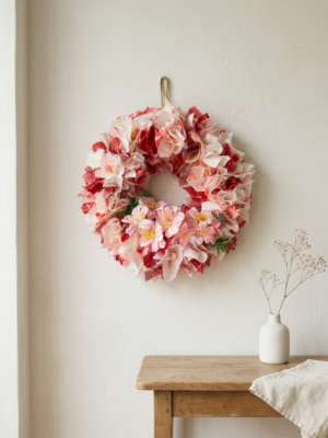 Couronne japonaise en tissu de kimono